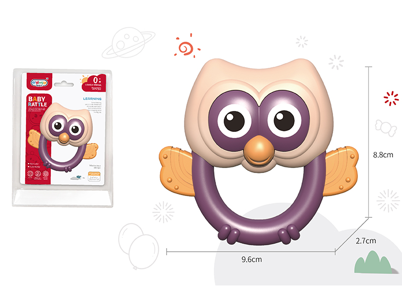 Owl Baby Rattle