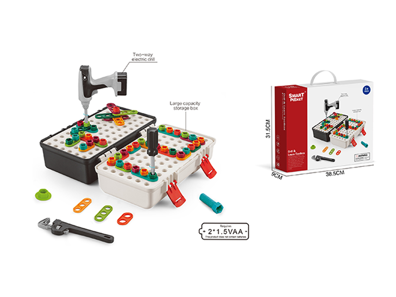 110PCS Drill Learn Toolbox