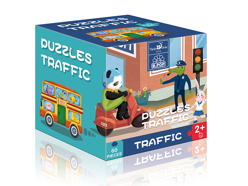 Puzzles - Traffic 60pcs