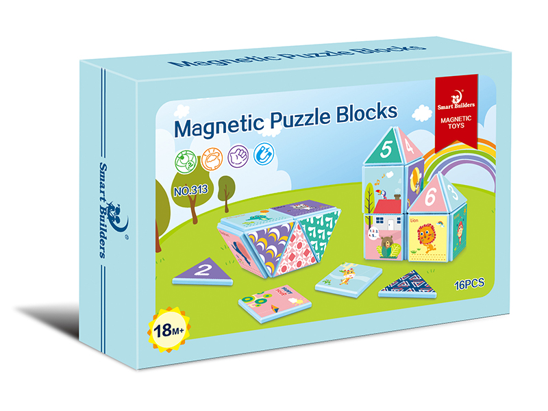 Magnetic Sheet Building Block 16PCS