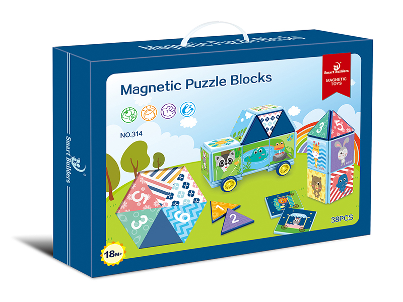 Magnetic Sheet Building Block 38PCS