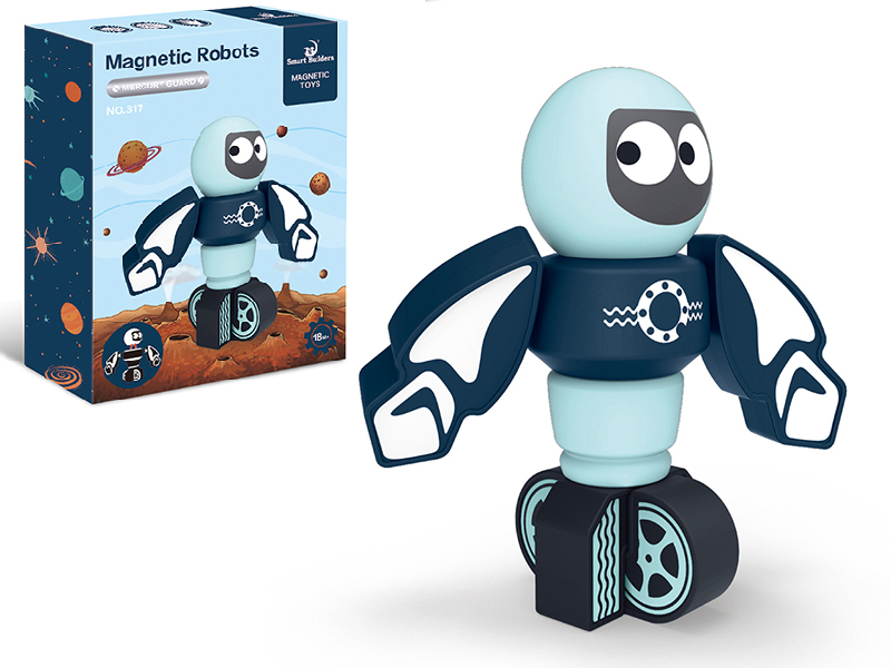 Magnetic Robot - Mercury Guard (7PCS)