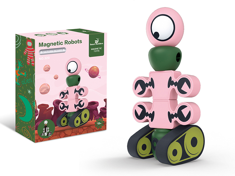Magnetic Robot - Saturn Guard(7PCS)