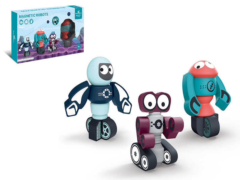 Magnetic Robot - Planet Exploration(21PCS)