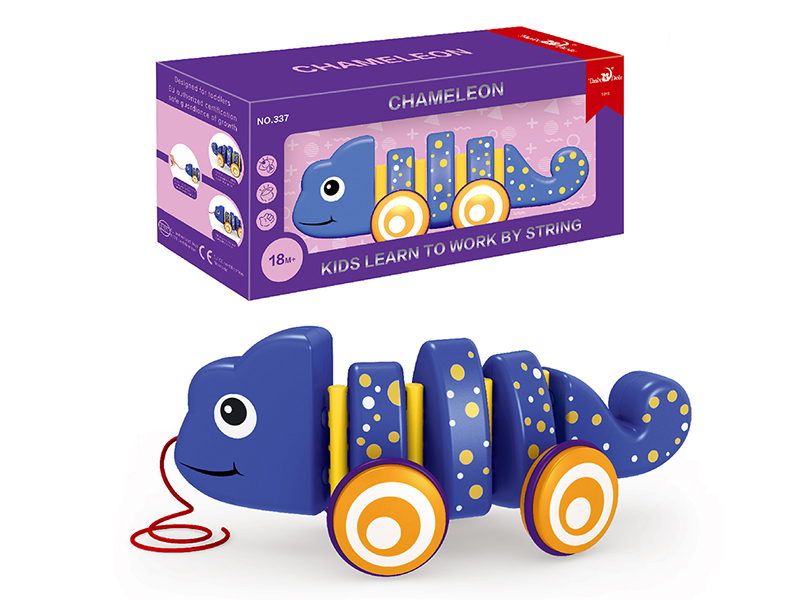 Chameleon Drag&Pull Toy