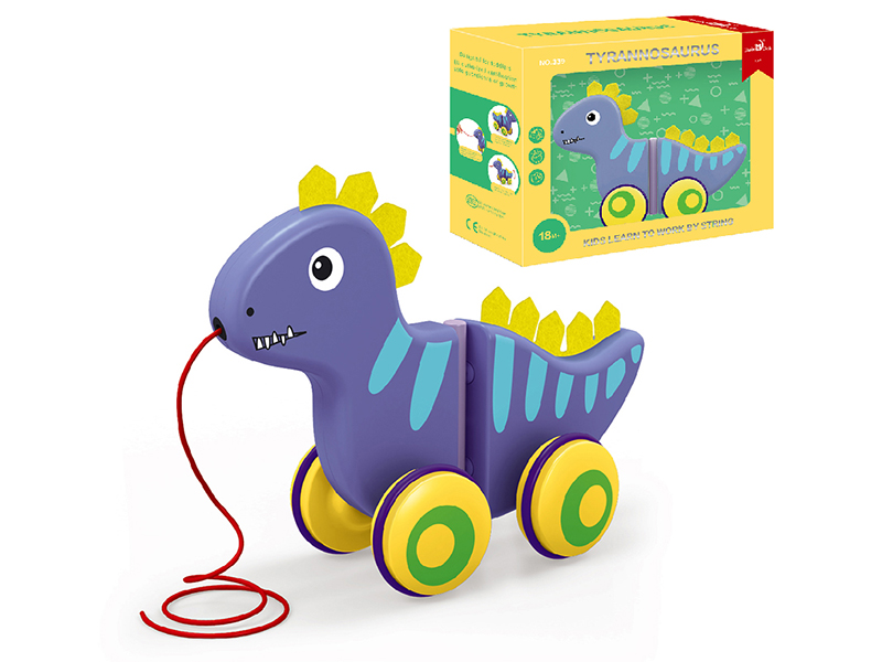 Tyrannosaurus Drag&Pull Toy