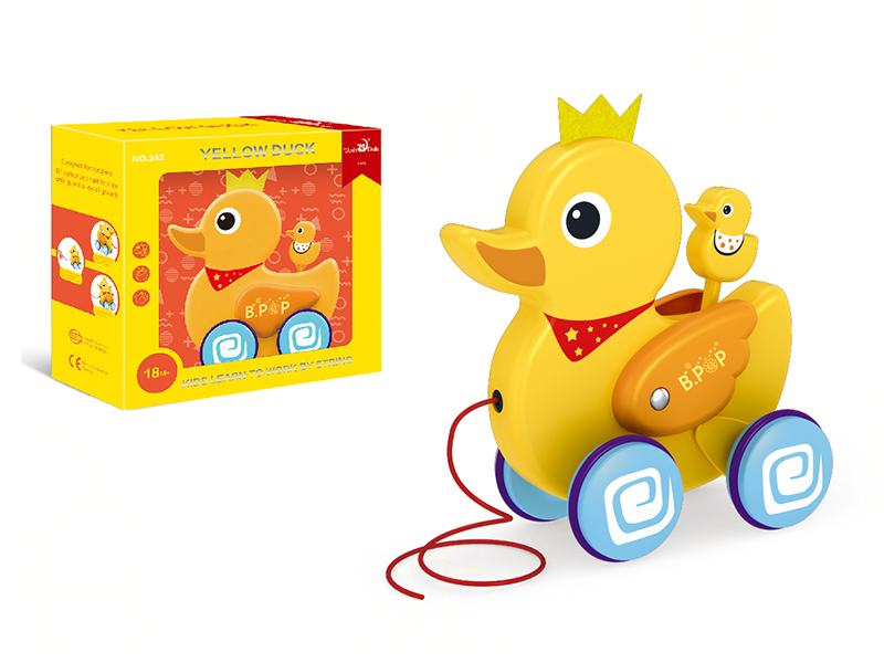 Yellow Duck Drag&Pull Toy