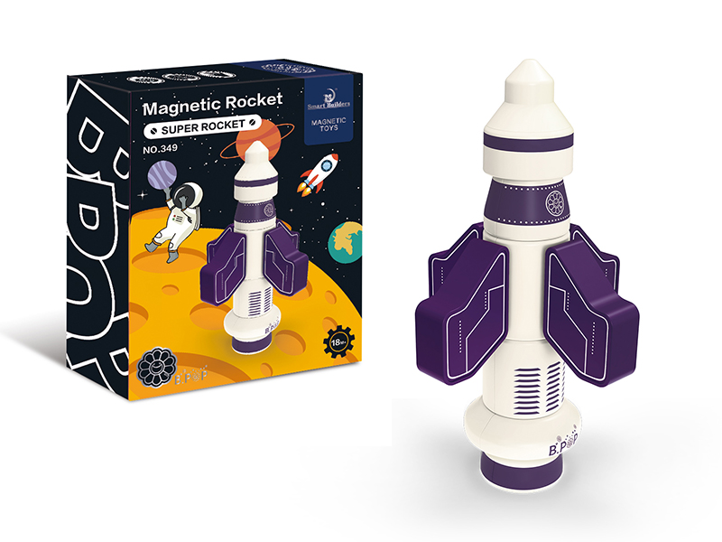 Magnetic Rocket - Super Rocket (9PCS)
