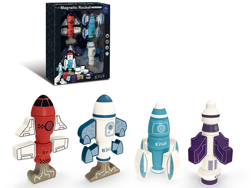 Magnetic Rocket - Rocket Buildup (33PCS)