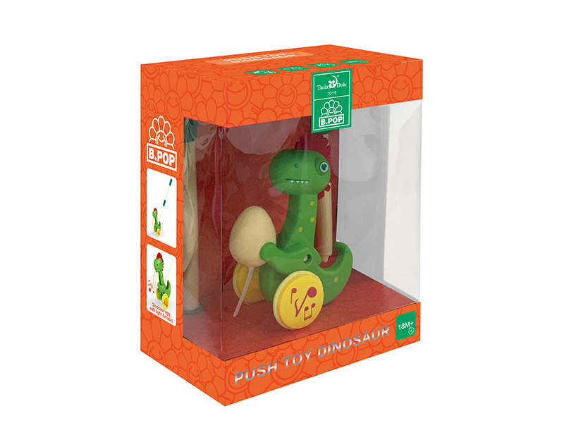 Dinosaur Hand Push Toy(With Light And Music)