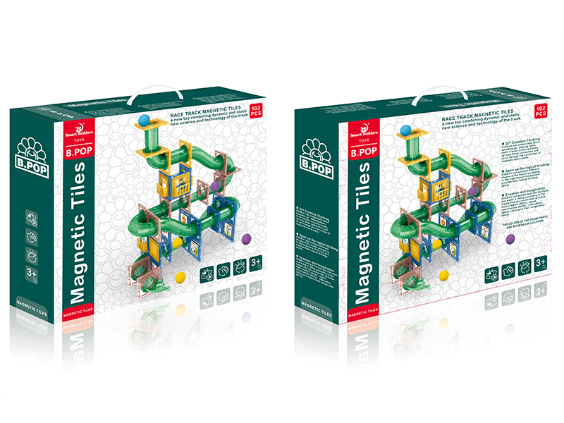 Orbital  Magnetic Tiles Building Blocks 102pcs