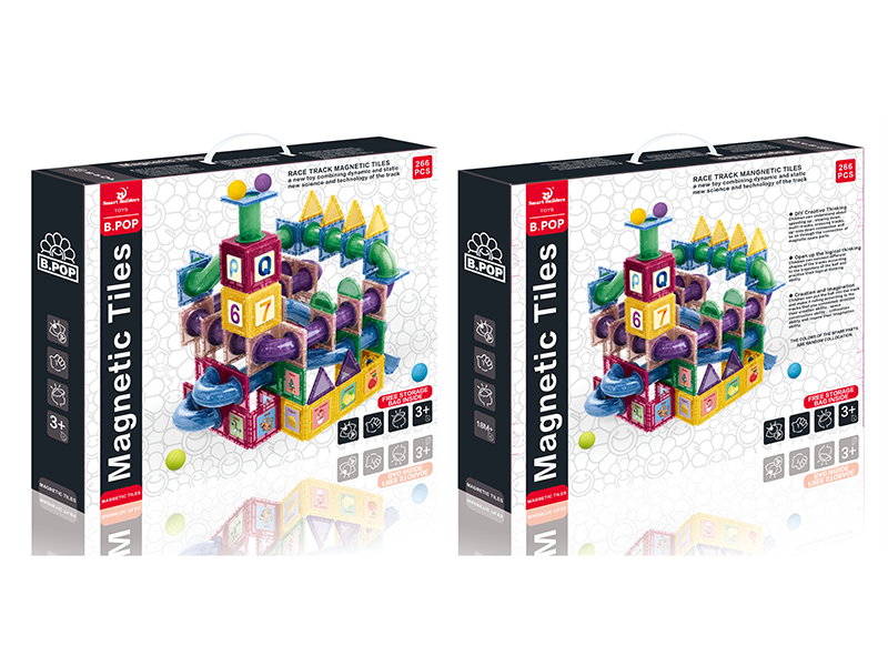 Orbital  Magnetic Tiles Building Blocks 266pcs