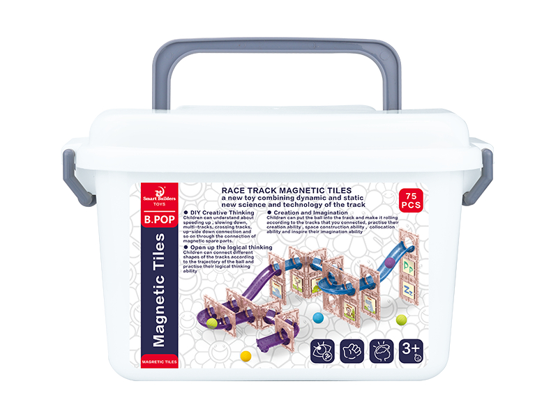 Orbital  Magnetic Tiles Building Blocks 75pcs