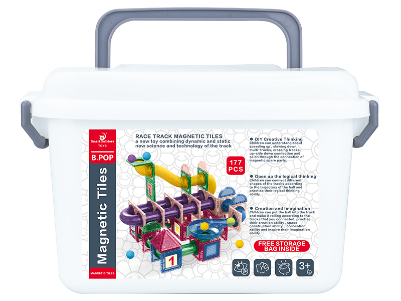 Orbital  Magnetic Tiles Building Blocks 177pcs