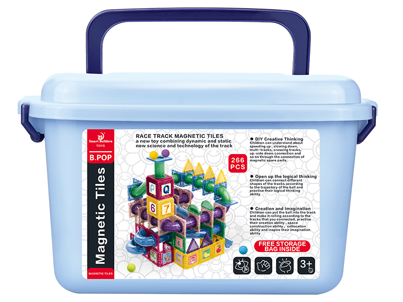 Orbital  Magnetic Tiles Building Blocks 266pcs