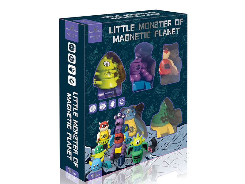 Magnetic Planet Little Monster 5PCS