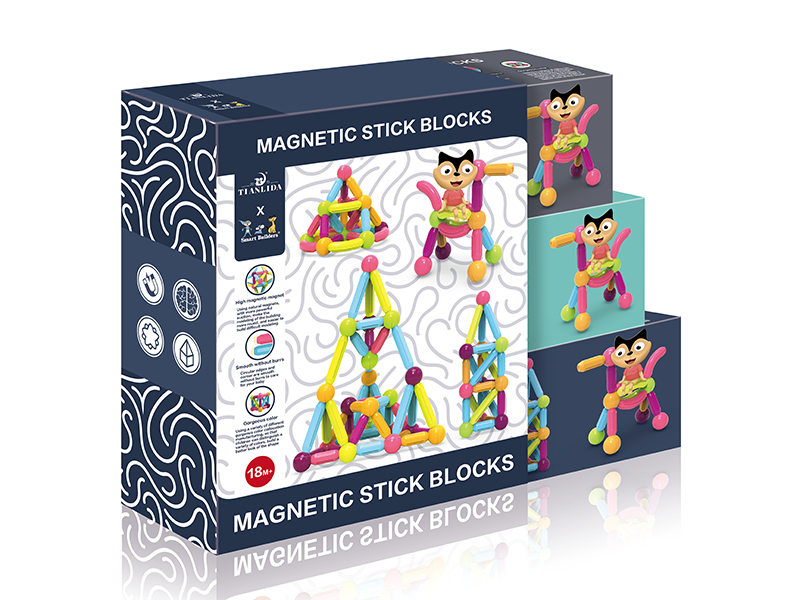Early Education Magnetic Stick Deluxe Version 68PCS