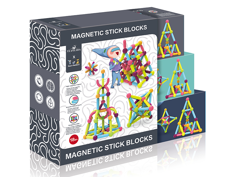 Early Education Magnetic Stick Extreme Edition 118PCS