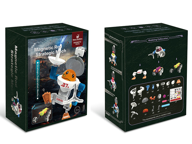 Magnetic Rod Strategic Mecha 33pcs