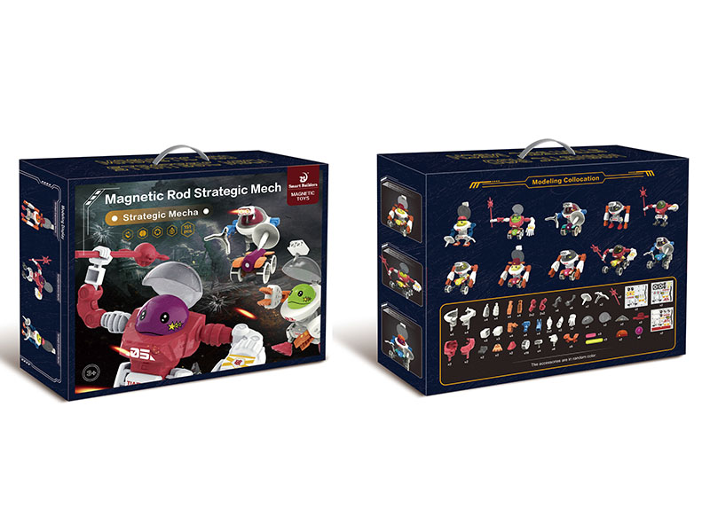 Magnetic Rod Strategic Mecha 151pcs