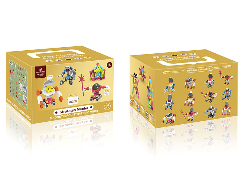 Magnetic Rod Strategic Mecha 145pcs