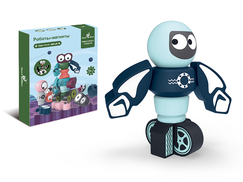 Magnetic Robot - Mercury Guard (7PCS)