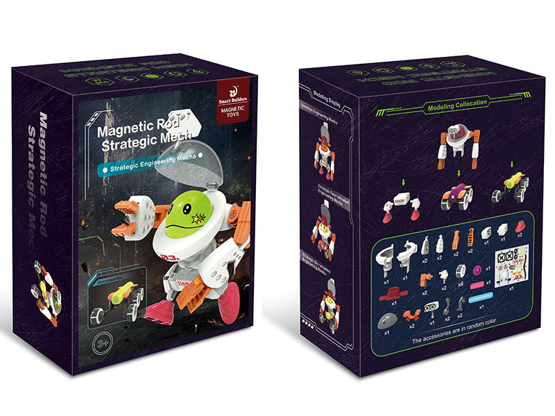 Magnetic Rod Strategic Mecha 37pcs