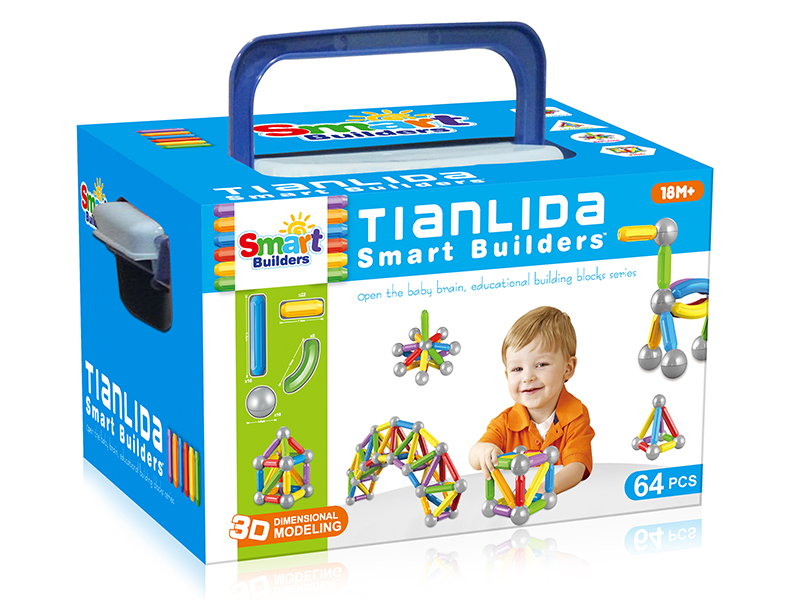 Magnetic Stick Set 64pcs