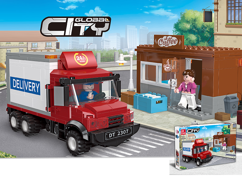 325Pcs Truck Building Block