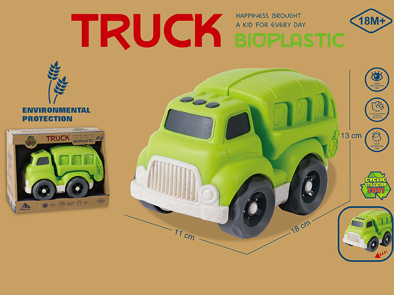 Wheat Straw Material Slide Car