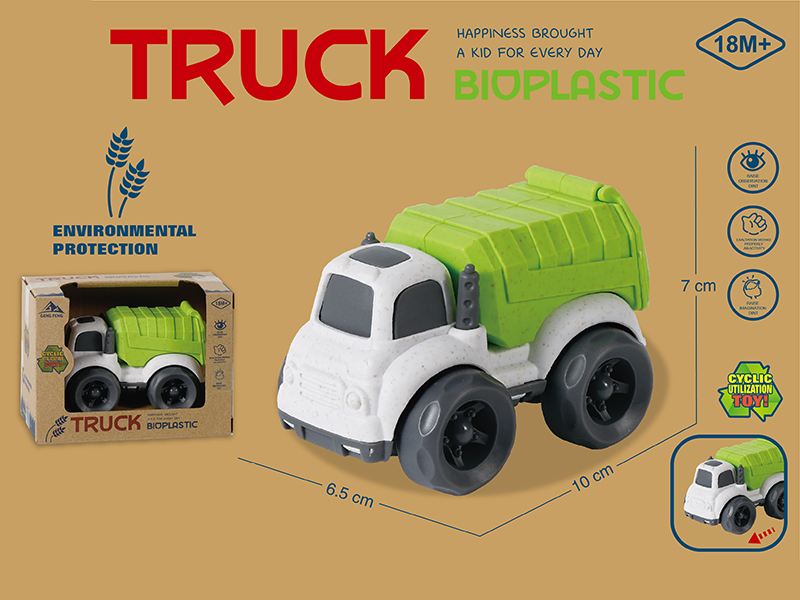 Wheat Straw Material Slide Car