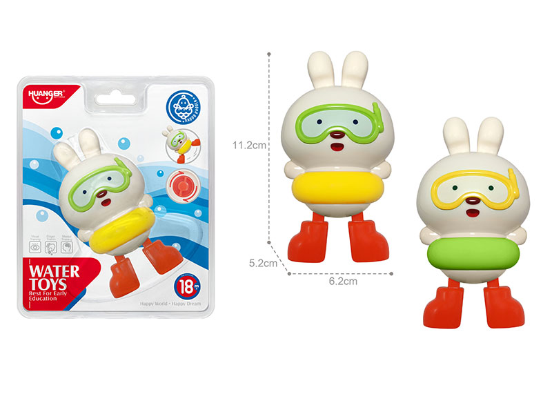Water Toy Wind Up Rabbit
