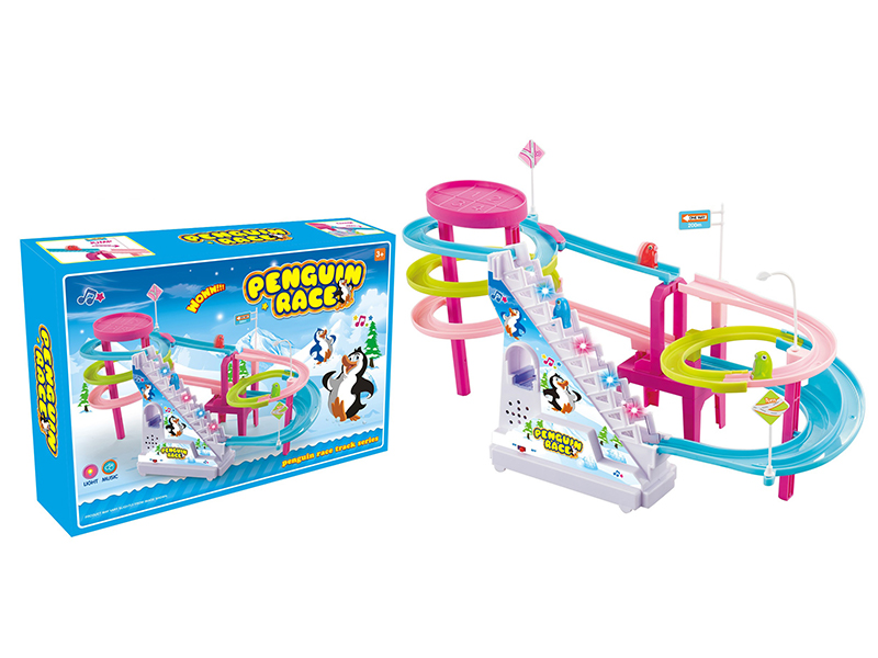 Penguin Double Slide Track