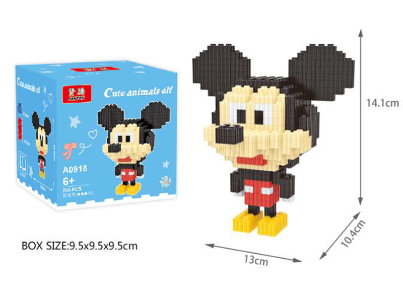 Mickey Small Building Blocks 265pcs
