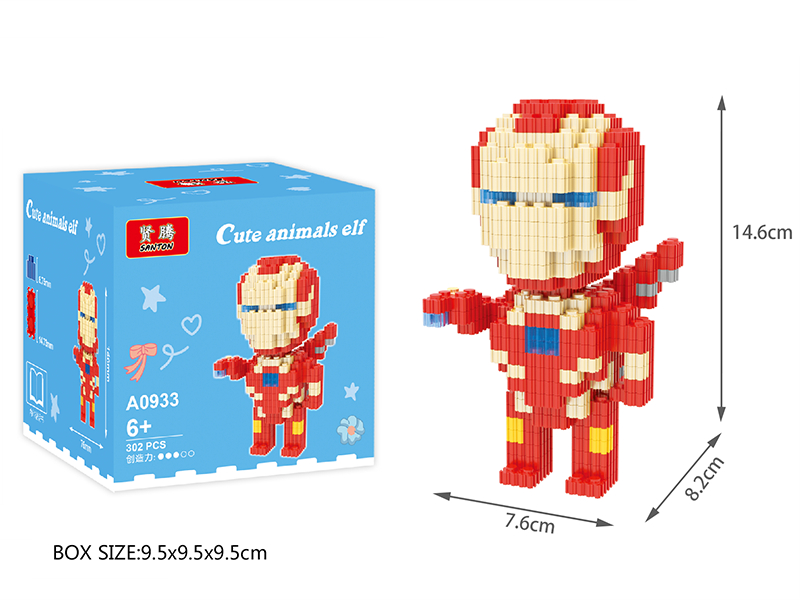 Spider-Man Small Building Blocks 302pcs