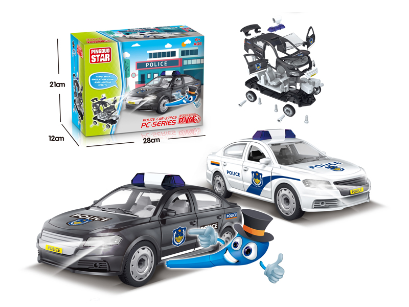 Manual Assemblable Police Car