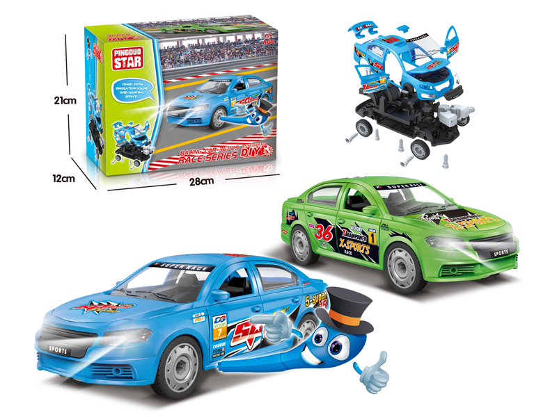 Manual Assemblable Racing Car