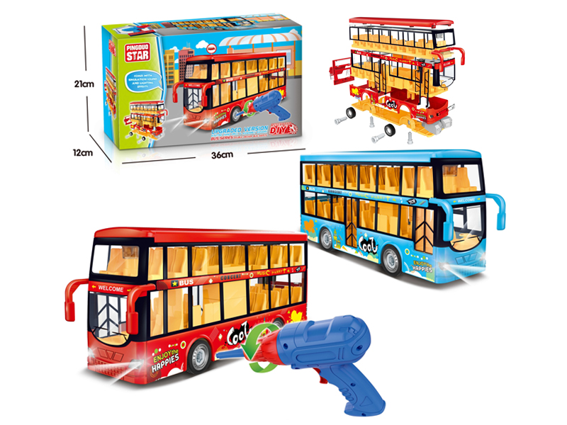 B/O Assemblable Double-Decker Bus