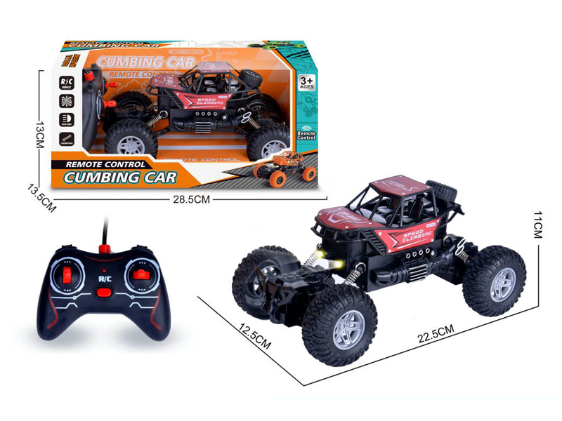 R/C 4Ch Alloy Climbing Car With Light