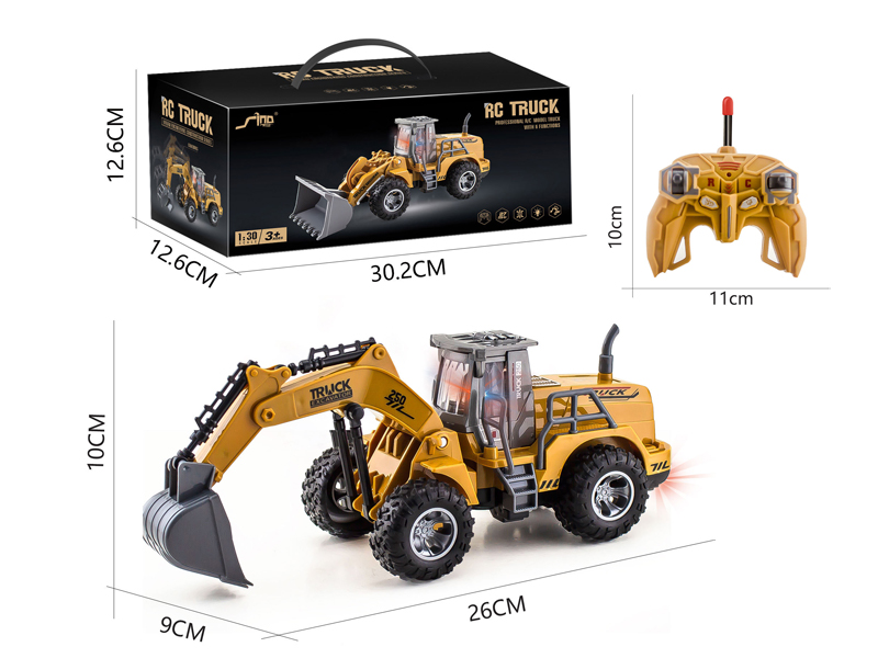1:30 6Ch R/C High Arm Excavator With Light