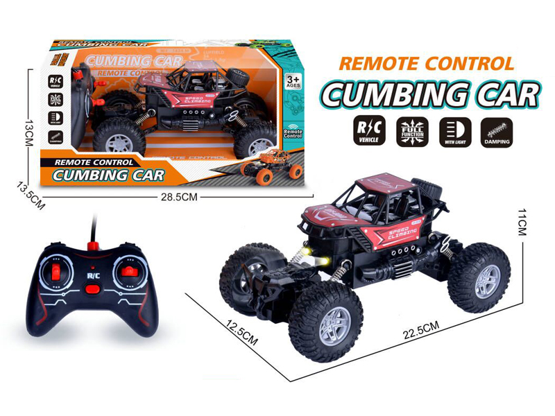 4Ch R/C Alloy Climbing Car With Light