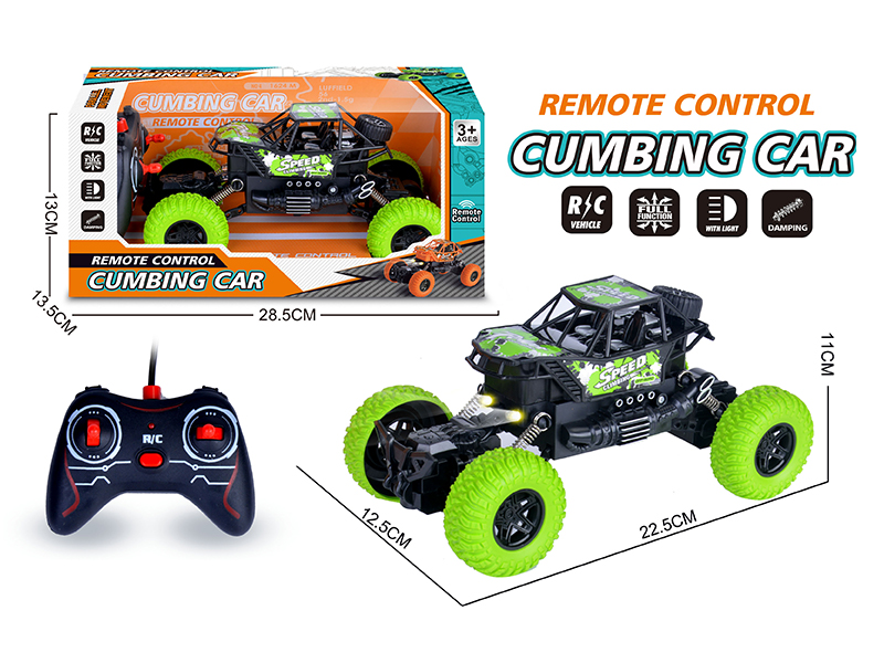 4Ch R/C Climbing Car With Light
