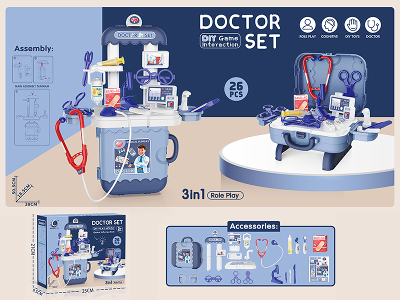 Doctor Set DIY Play House 26pcs