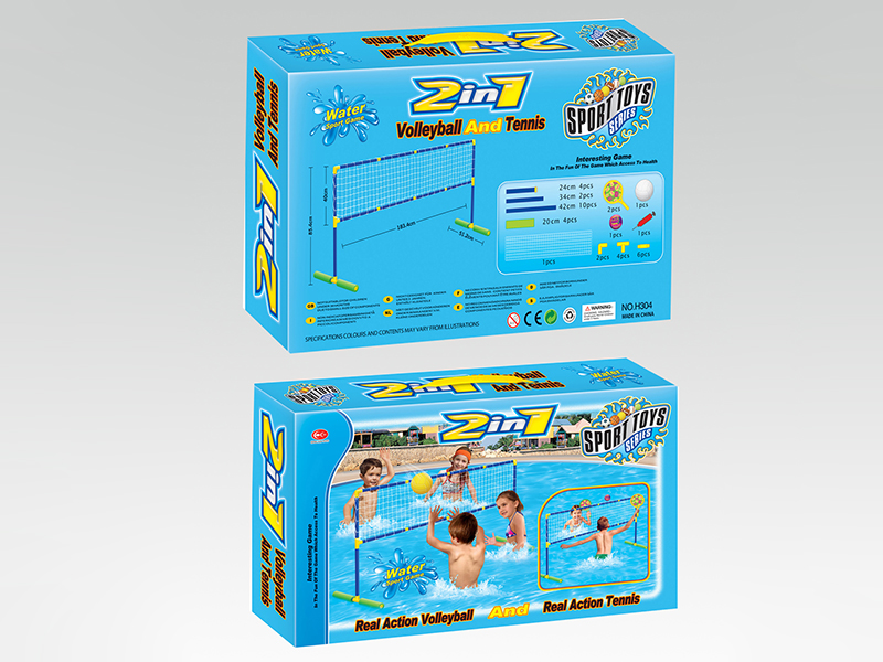 Water Sport Game 2 In 1 Volleyball And Tennis