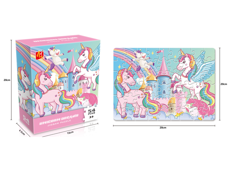 54PCS Dream Unicorn Puzzle
