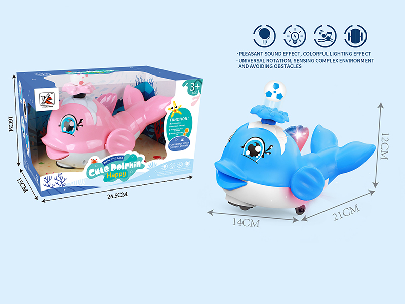 Electric Dolphins Blow The Ball