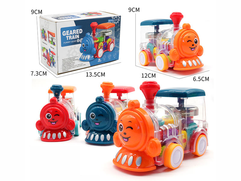 Friction Transparent Gear Train