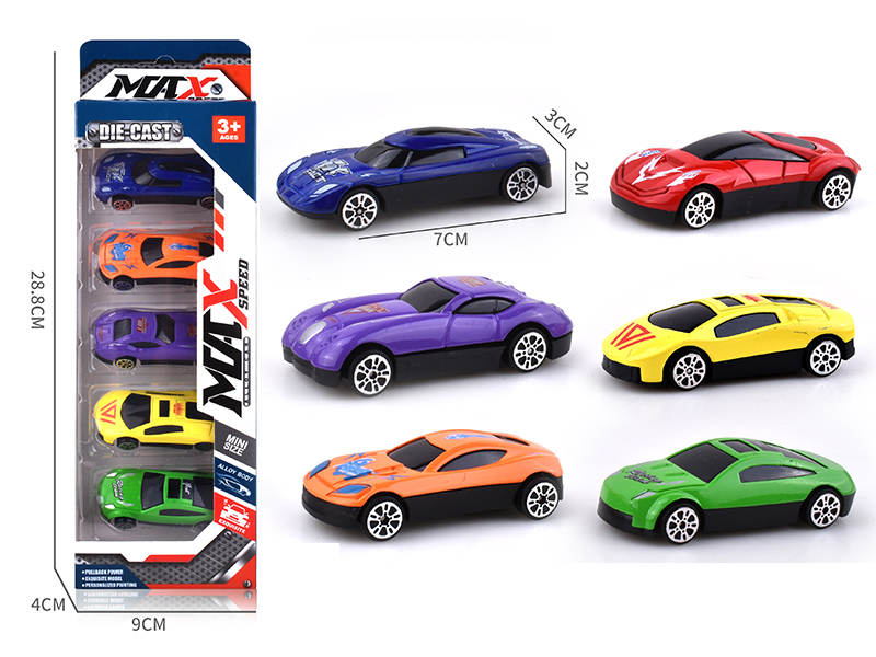 Alloy Slide Sports Car