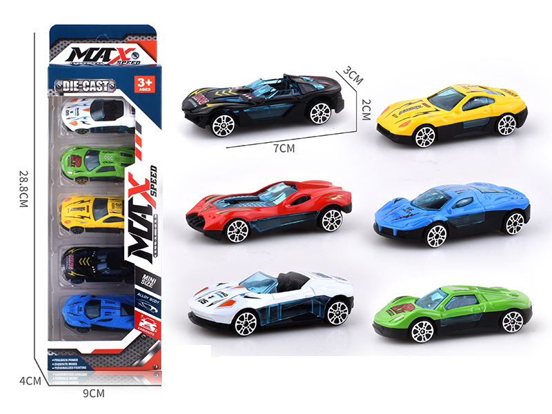 Alloy Slide Sports Car