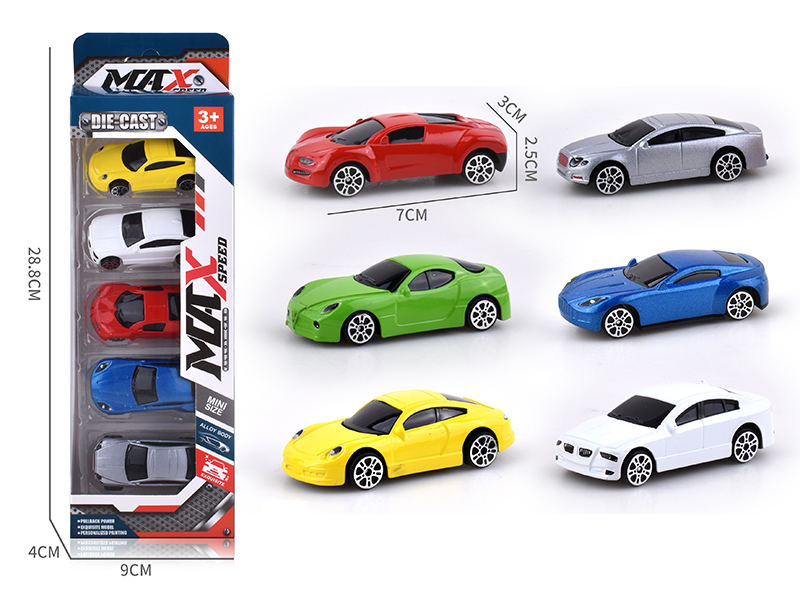 Alloy Slide Sports Car